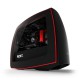 NZXT Manta Mini-Tower Negro, Rojo CA-MANTW-M2
